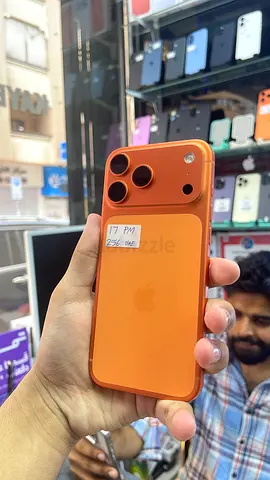 Apple iPhone 17 pro max -style orange back - Good brand new  condition -Esim