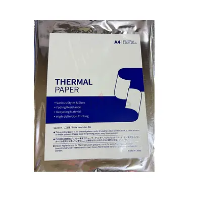 A4 Thermal Paper Pack - New, High-definition Printing