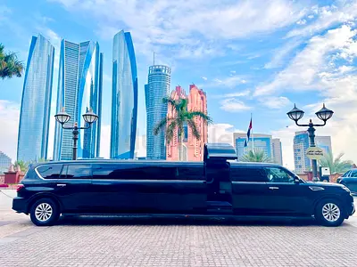 Black Stretched SUV Limousine - With Chauffeur Service