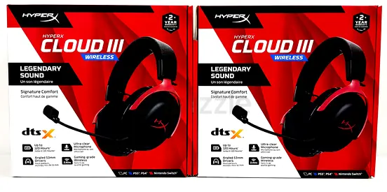 HyperX Cloud III Wireless Gaming Headset (boxed) - Pair available