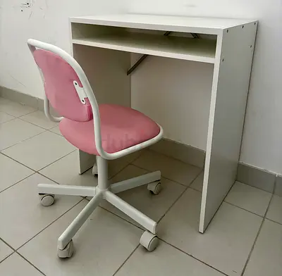 IKEA chair and desk for kids
