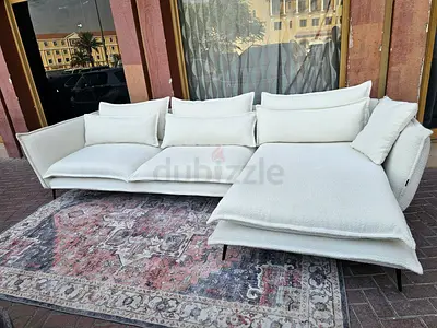 Cozy home L Shape Sofa Beige