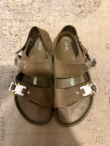 Dior Birkenstock sandals
