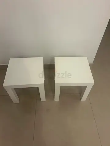 Two small side tables