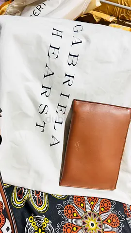 Gabriela Hearst Star Cutout Leather Tote with Wallet - Brown