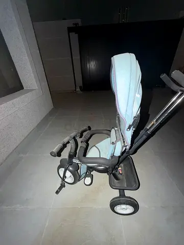 SmarTrike Kids Tricycle with Sun Canopy and Push Handle