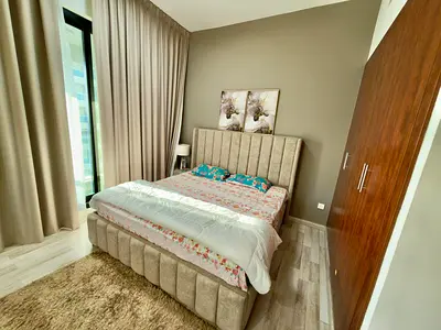 Furnished 1 bhk | high floor | parking | ready to move