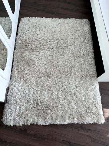 Shaggy rug 120*170 off-white