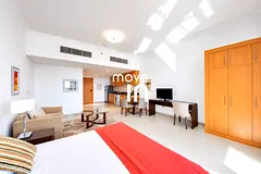 Furnished | Studio | Balcony | West Side