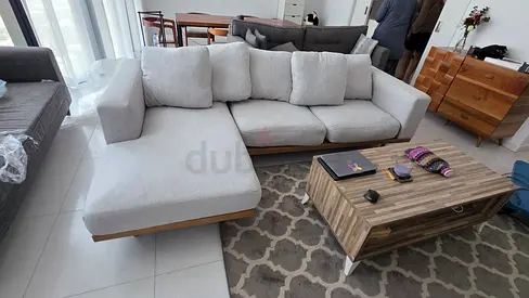 West elm feather 🪶 filled Sectional L Shape sofa