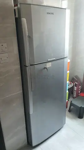 Hitachi Double Door Top Freezer Refrigerator Silver