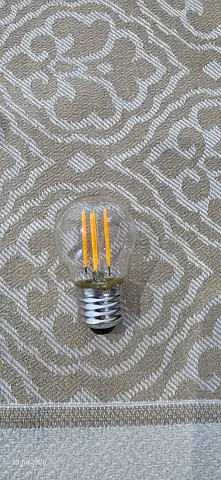 Small LED filament bulb (Edison style) - G45/G60 size 6W