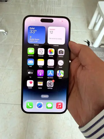 iPhone 14 Pro Max space grey in excellent condition, 256GB with box