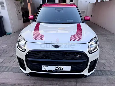 2024 MINI Countryman John Cooper Works kit GCC Specs | Like New, warranty service contact till 2029
