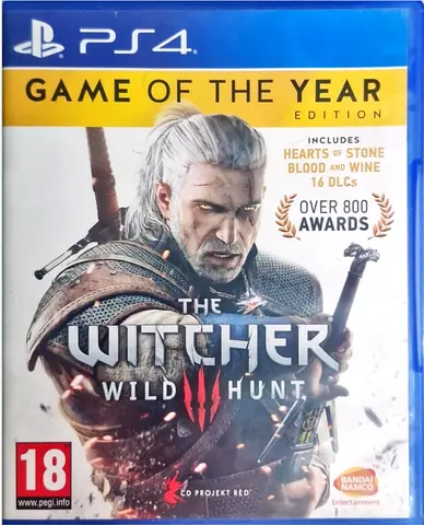 The Witcher 3 Wild Hunt Game of the Year Edition PS4