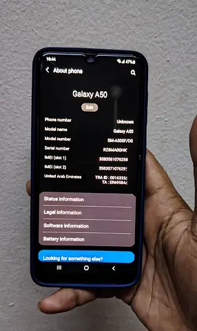 SAMSUNG GALAXY A50 128GB 4GB RAM DUAL SIM TRA