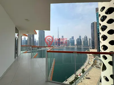 Full Canal & Burj Khalifa View | Spacious 2BR | Prime Business Bay
