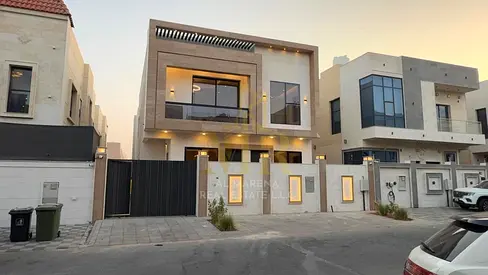 فيلا ممتازه بمنطقه الزاهية عجمان  بسعر  شامل كهرباء ومية  ومكيفات تصميم مميز قريبه من جميع الخدمات تملك حر لجميع الجنسيات