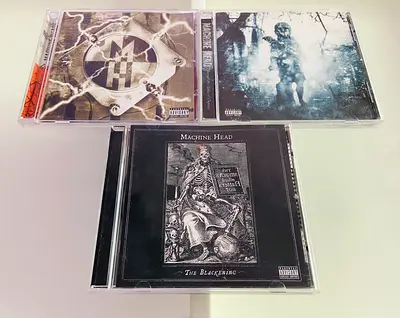 3 Machine Head Music CD’s