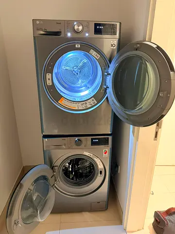 LG latest model washer and dryer complete set 9/9kg