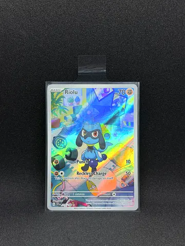 Pokemon Scarlet and Violet Base Set Riolu 215/198