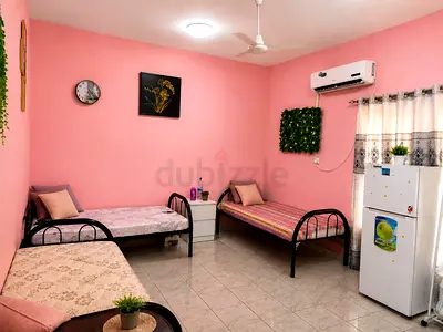 Specious bedspace available for Indian working ladies near DAFZA metro (Al qusais1)