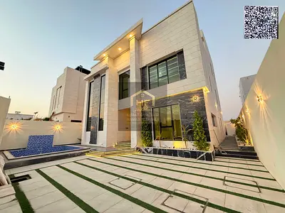 Own your dream modern villa with a pool and rooftop, all-inclusive, right across from the mosque, and at a negotiable price.