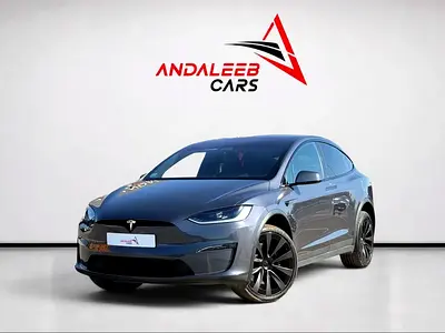 AED 3,840 P.M | 0% DOWN PAYMENT | TESLA MODEL X LONG RANGE AWD | DUAL MOTOR ELECTRIC | ACTIVE WARRAN