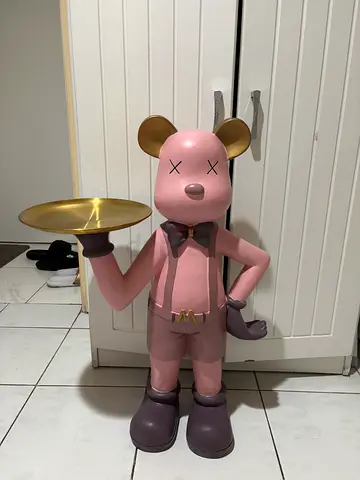 Mr Kaws Teddy with Tray
