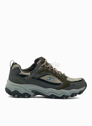 Skechers waterproof mens hiking sneakers - rugged outdoor trail shoes, 100% authentic