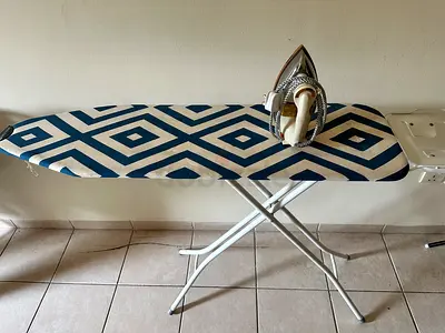 Ironing board with iron included - good condition