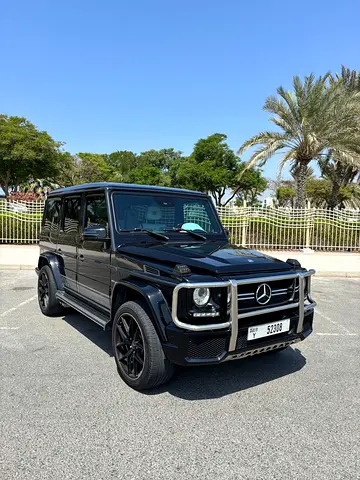Mercedes-Benz G500 2015 | GCC Specs | G63 Style | Starlight Roof