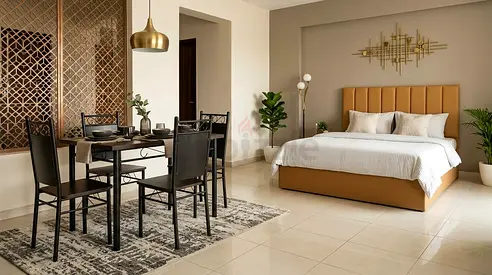 stylish queen size bed