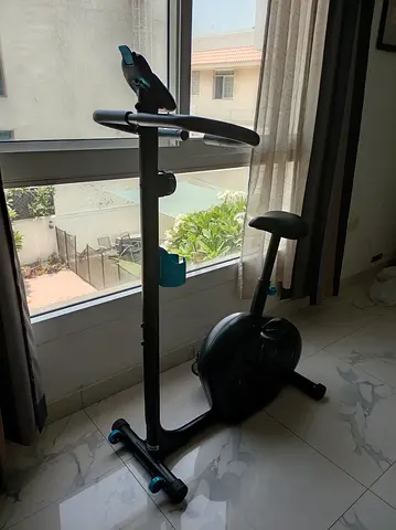 Compact Upright Exercise Bike - Good Condition