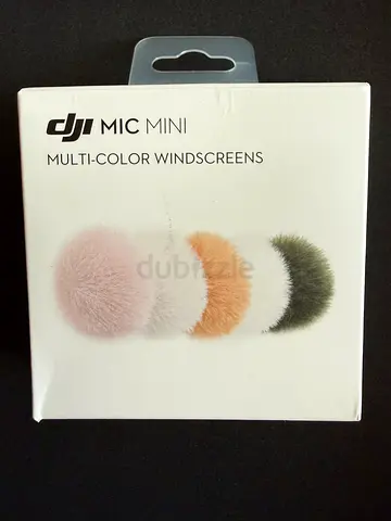 NEW: DJI Mic Mini Multi-Color Windscreen Set (5 Pieces)