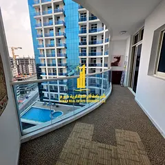 ✨ Luxury 1-Bedroom Apartment with Sea View for Monthly Rent in Oasis Towers ✨ Experience luxury