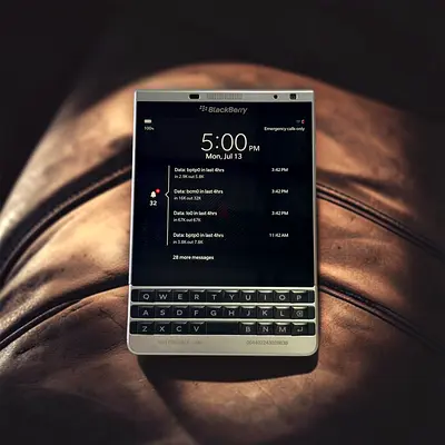 BlackBerry Passport Silver BlackBerry OS Original phone