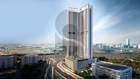 Spacious 1BR | AED 58K | Balcony | Mid Floor | SKYZ by Danube