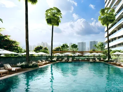 1BR | Motivated Seller | Prime Al Jaddaf Location | Creek View