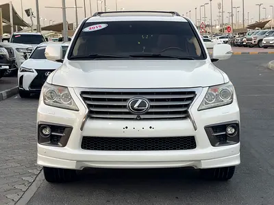 لكزس LX570 ابيضLexus LX 570 Sport 2015 | GCC Specs | Pristine Condition