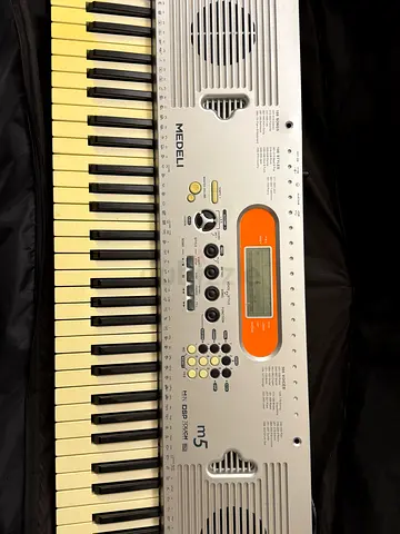 Medeli M5 61-Key Electronic Keyboard — Good Working Condition