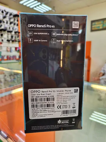 Sealed OPPO Reno5 Pro 5G - Brand New in Box