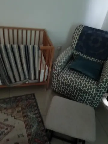 Rocking chair with ottoman