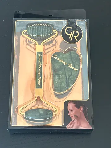 Gua Sha and Facial Roller Set