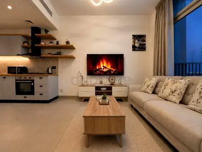 Fully Furnished 1BR | Pool & Gym | Monthly Rental | Dubai Hills