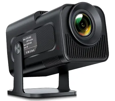 Faster E50 3.1 Channel Speaker System + Woopker Portable Projector Support 4K 1080P +