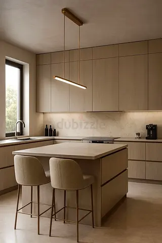 Modern Minimalist Kitchen Island