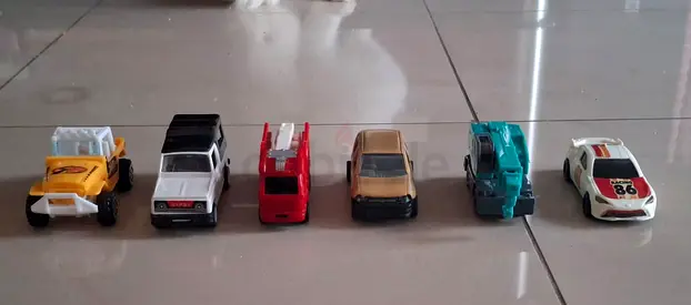 Toy cars - 6 pcs