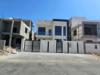 Al Zahia - Two floors - Roof - 5 bedrooms, maid's room, 7 bathrooms, high-end finishes, spacious areas and practical layouts