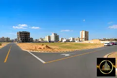 Residential and commercial plot on the corner of two streets (G+6), prime location, freehold